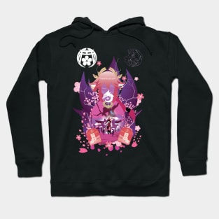 Yae Miko Negative Space Hoodie